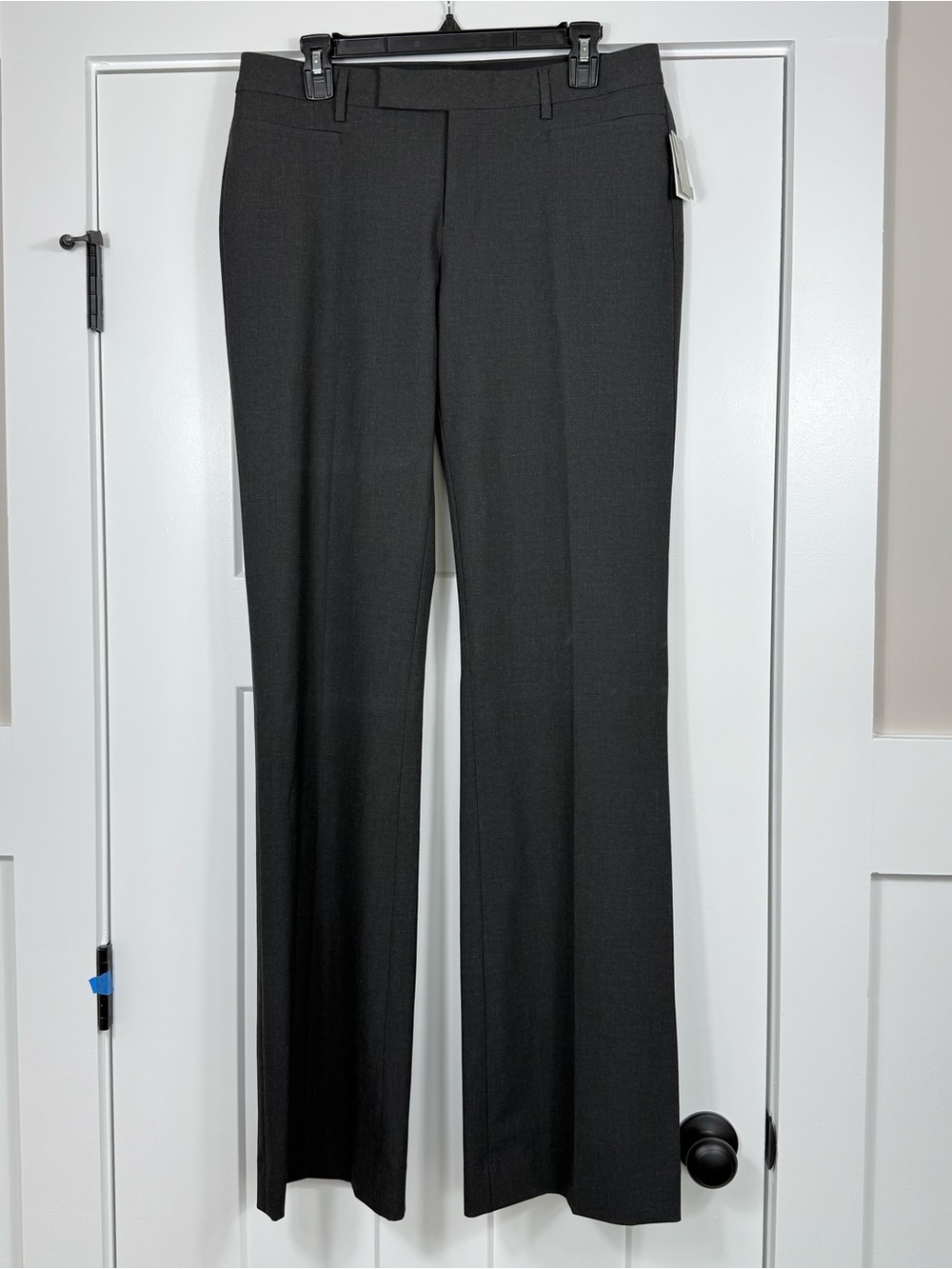 NWT Gap Modern Boot Dress Pants Stretch Charcoal Gray Women Size 6T 6 XLong